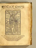 Picture 3 of 17 from Sermonario en lengua mexicana, : donde se contiene (por el orden del missal nueuo romano,) dos sermones en todas las dominicas y festiuidades principales de todo el año: y otro en las fiestas de los Sanctos, con sus vidas, y comunes. Con vn Cathecismo en lengua mexicana y española, con el Calendario. (1577), leaf 269