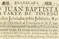 An illustration from Sermon de la dominica sexagesima en la eleccion que hizo de ministro provincial la santa provincia del santissimo nombre de Jesus de Guatemala el dia 13. de febrero, : y celebró con accion de gracias, congregada el dia 14. en el templo de N.P.S. Domingo de Guatemala este año de 1694. (1694)