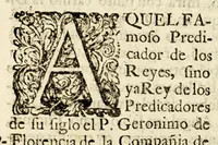 An illustration from Sermon de la Immaculada Concepcion de Maria Señora Nuestra. (1694)