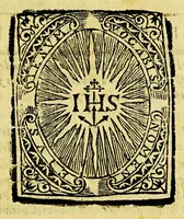 An illustration from Sermon del Espiritu Santo : predicado martes veynte y cinco de mayo de mil y seyscientos y veynte y siete, en el Espital de los Mareantes, en su iglesia del Espiritu Santo de la ciudad de los Reyes, en que se celebrô iubileo de quarenta horas, y su fiesta. Assistieron el excelentissimo señor do[n] Diego Fernandez de Cordoua, marques de Guadalcaçar, virrey del Pirù, toda la Real Audiencia, y el cabildo, y regimiento con toda la nobleza de la ciudad. (1627)
