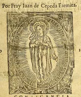 An illustration from Sermon en la fiesta de la immaculada concepcion de Nuestra Señora : predicado en la Ermita de Los Remedios, extra muros de Mexico ... (1622)