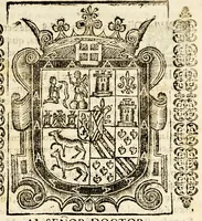 An illustration from Sermon en la solemnidad, que se consagrò á Christo S.N. sacramentado, y à su santissima madre en su milagrosa imagen de los remedios por el feliz sucesso de la flota en el viage de buelta à España. (1699)
