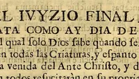 An illustration from Sermones de los misterios de nuestra santa fe catolica, en lengua castellana, y la general del Inca. : Impugnanse los errores particulares que los indios han tenido. Por el doctor don Fernando de Avendaño, arcediano de la Santa Iglesia Metropolitana de Lima, calificador del Santo Oficio, catedratico de prima de teologia, y examinador sinodal. (1648)