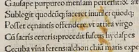 An illustration from Sermones [et] epistol[a]e Quinti Flacci Horatii : (1503)