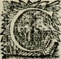 An illustration from Sermones varios, predicados en la cuidad de Lima corte de los reynos del Peru ... Sacalo a luz, Don Matheo Ibañez de Segovia y Peralta, Cavallero de el Orden de Calatrava, discipulo del Auctor. Dedicalos al Exmo. Señor Don Baltasar de la cuevar Enriquez Arias de Saavedra .. (1684)