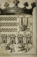 An illustration from Sermones varios, predicados en la cuidad de Lima corte de los reynos del Peru ... Sacalo a luz, Don Matheo Ibañez de Segovia y Peralta, Cavallero de el Orden de Calatrava, discipulo del Auctor. Dedicalos al Exmo. Señor Don Baltasar de la cuevar Enriquez Arias de Saavedra .. (1684)