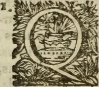 An illustration from Sermones varios, predicados en la cuidad de Lima corte de los reynos del Peru ... Sacalo a luz, Don Matheo Ibañez de Segovia y Peralta, Cavallero de el Orden de Calatrava, discipulo del Auctor. Dedicalos al Exmo. Señor Don Baltasar de la cuevar Enriquez Arias de Saavedra .. (1684)