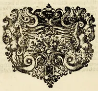 An illustration from Sermon que en la celebridad de la translacion del cuerpo del glorioso apostol de la India S. Francisco Xavier en la parrochia de la Sancta Vera-cruz de esta ciudad (1694)