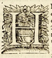 An illustration from Sermon a S. Antonio de Padua en la rogativa, que por el buen viage de la flota hizo la mission, en el Convento de N.P.S. Francisco de la ciudad de Cadiz, año de 1687. (1691)