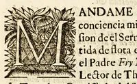 An illustration from Sermon a S. Antonio de Padua en la rogativa, que por el buen viage de la flota hizo la mission, en el Convento de N.P.S. Francisco de la ciudad de Cadiz, año de 1687. (1691)
