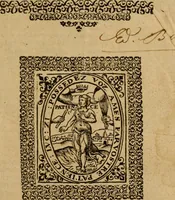 An illustration from Sermons de Iean Calvin sur les deux Epistres sainct Paul à Timothee & sur l'Epistre à Tite (1563)