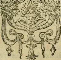 An illustration from Sermons de la simulee conversion, et nullite de la pretendue absolution de Henry de Bourbon, Prince de Bearn à S. Denys en France, le Dimenche 25 iuillet, 1953, sur le sujet de l'Euangile du mesme iour, attendite à falsis prophetis, &c., Matth. 7. Prononcez en l'eglise S. Merry à Paris, depuis le premier iour d'aoust prochainement suyuant, iusques au neufiesme dudict mois (1594)