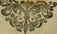An illustration from Sermons de la simulee conversion, et nullite de la pretendue absolution de Henry de Bourbon, Prince de Bearn à S. Denys en France, le Dimenche 25 iuillet, 1953, sur le sujet de l'Euangile du mesme iour, attendite à falsis prophetis, &c., Matth. 7. Prononcez en l'eglise S. Merry à Paris, depuis le premier iour d'aoust prochainement suyuant, iusques au neufiesme dudict mois (1594)
