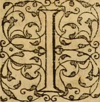 An illustration from Sermons de M. Iean Calvin sur le livre de Iob : recueillis fidelement de sa bouche selon qu'il les preschoit (1569)