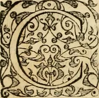 An illustration from Sermons de M. Iean Calvin sur le livre de Iob : recueillis fidelement de sa bouche selon qu'il les preschoit (1569)