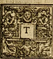 An illustration from Sermons of Master Iohn Caluin upon the booke of Iob (1574)