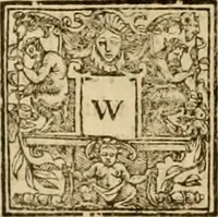 An illustration from Sermons of Master Iohn Caluin upon the booke of Iob (1574)