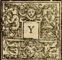 An illustration from Sermons of Master Iohn Caluin upon the booke of Iob (1574)