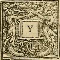 An illustration from Sermons of Master Iohn Caluin upon the booke of Iob (1574)