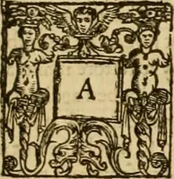 An illustration from Sermons of Master Iohn Caluin upon the booke of Iob (1574)
