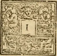 An illustration from Sermons of Master Iohn Caluin upon the booke of Iob (1574)