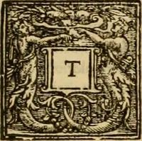 An illustration from Sermons of Master Iohn Caluin upon the booke of Iob (1574)