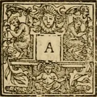 An illustration from Sermons of Master Iohn Caluin upon the booke of Iob (1574)