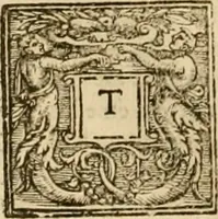 An illustration from Sermons of Master Iohn Caluin upon the booke of Iob (1574)
