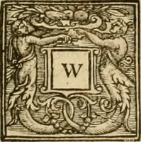 An illustration from Sermons of Master Iohn Caluin upon the booke of Iob (1574)