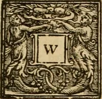 An illustration from Sermons of Master Iohn Caluin upon the booke of Iob (1574)