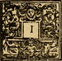 An illustration from Sermons of Master Iohn Caluin upon the booke of Iob (1574)