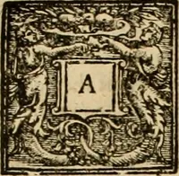 An illustration from Sermons of Master Iohn Caluin upon the booke of Iob (1574)