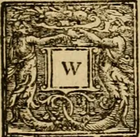 An illustration from Sermons of Master Iohn Caluin upon the booke of Iob (1574)