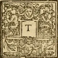 An illustration from Sermons of Master Iohn Caluin upon the booke of Iob (1574)