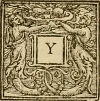 An illustration from Sermons of Master Iohn Caluin upon the booke of Iob (1574)