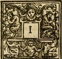 An illustration from Sermons of Master Iohn Caluin upon the booke of Iob (1574)