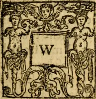 An illustration from Sermons of M. Iohn Calvine upon the Epistle of Saincte Paule to the Galathians (1574)
