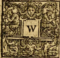 An illustration from Sermons of M. Iohn Calvine upon the Epistle of Saincte Paule to the Galathians (1574)