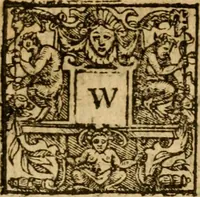An illustration from Sermons of M. Iohn Calvine upon the Epistle of Saincte Paule to the Galathians (1574)