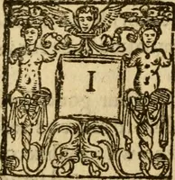 An illustration from Sermons of M. Iohn Calvine upon the Epistle of Saincte Paule to the Galathians (1574)