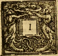 An illustration from Sermons of M. Iohn Calvine upon the Epistle of Saincte Paule to the Galathians (1574)