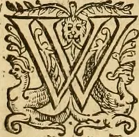 An illustration from The Sermons of M. Iohn Calvin upon the fifth booke of Moses called Deuteronomie : faithfully gathered word for word as preached them in open pulpit ; together with a preface of the ministers of the Church of Geneva ... (1583)