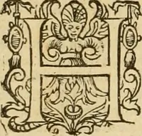 An illustration from The Sermons of M. Iohn Calvin upon the fifth booke of Moses called Deuteronomie : faithfully gathered word for word as preached them in open pulpit ; together with a preface of the ministers of the Church of Geneva ... (1583)
