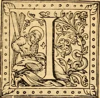 An illustration from The Sermons of M. Iohn Calvin upon the fifth booke of Moses called Deuteronomie : faithfully gathered word for word as preached them in open pulpit ; together with a preface of the ministers of the Church of Geneva ... (1583)