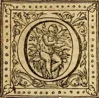 An illustration from The Sermons of M. Iohn Calvin upon the fifth booke of Moses called Deuteronomie : faithfully gathered word for word as preached them in open pulpit ; together with a preface of the ministers of the Church of Geneva ... (1583)