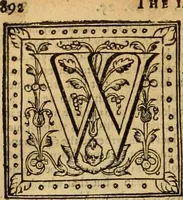 An illustration from The Sermons of M. Iohn Calvin upon the fifth booke of Moses called Deuteronomie : faithfully gathered word for word as preached them in open pulpit ; together with a preface of the ministers of the Church of Geneva ... (1583)