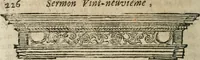 An illustration from Sermons prêchez devant son altesse roïale Madame la Duchesse d'Yorck (1684)