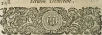 An illustration from Sermons prêchez devant son altesse roïale Madame la Duchesse d'Yorck (1684)