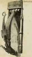 An illustration from Serrurerie du moyen-âge : les ferrures de portes (1858)