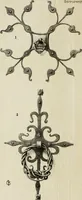 An illustration from Serrurerie du moyen-âge : les ferrures de portes (1858)